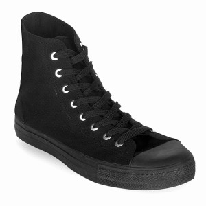 Men Demonia Deviant-101 Sneakers Black Canvas | JRS081479