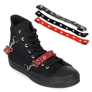 Men Demonia Deviant-107 Sneakers Black Canvas | PJZ594213