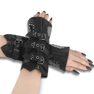 Women's Demonia Wrist Warmer (Pair) Wrist Warmer (Pair) Black | UXK894257