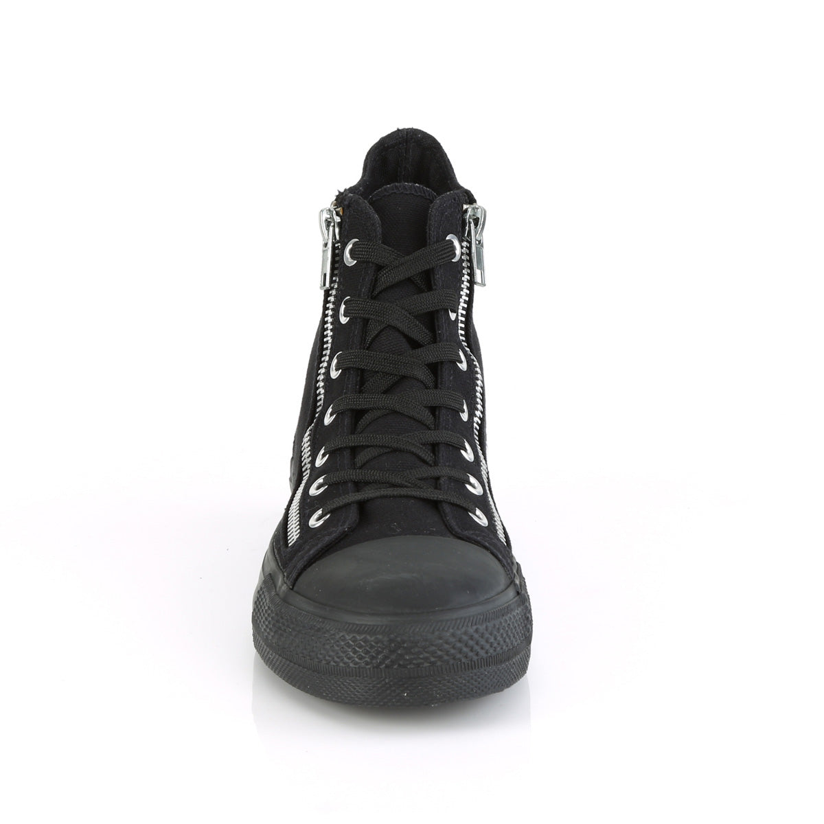 Men Demonia Deviant-106 Sneakers Black Canvas | QDL839674