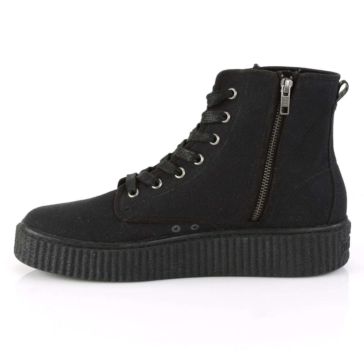 Men Demonia Sneeker-201 Sneakers Black Canvas | XFO153908