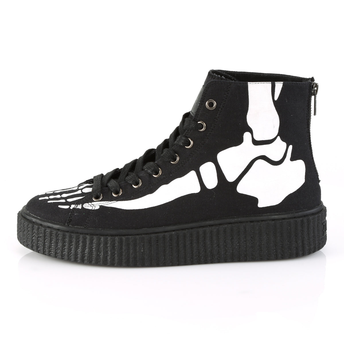 Men Demonia Sneeker-252 Sneakers Black Canvas | KBM865342