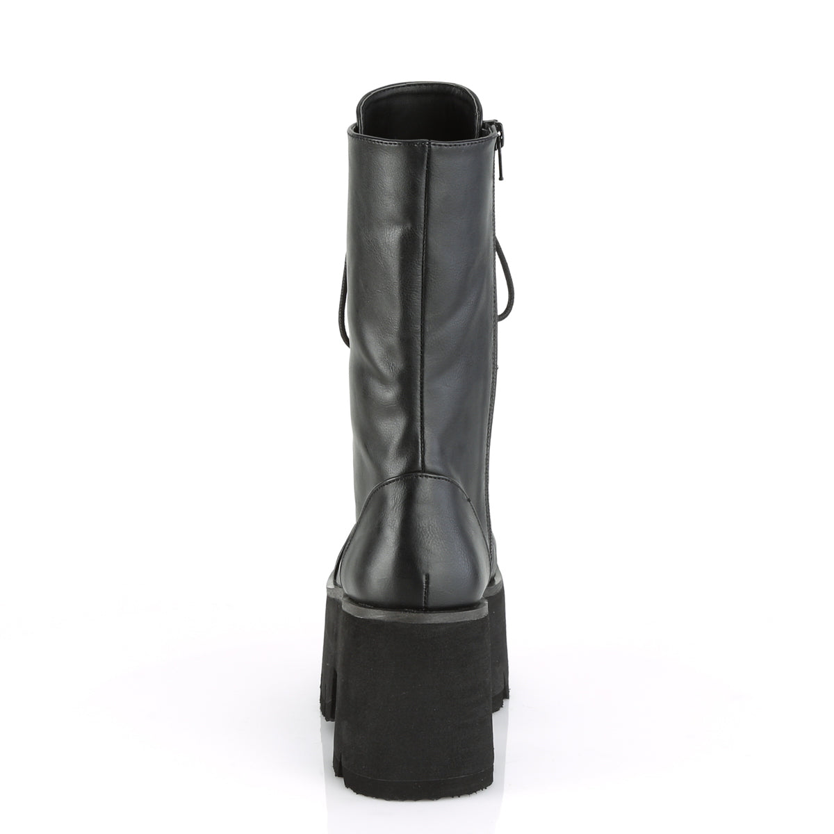 Women's Demonia Ashes-105 Knee-high Boots Black Vegan Leather | BAN902634