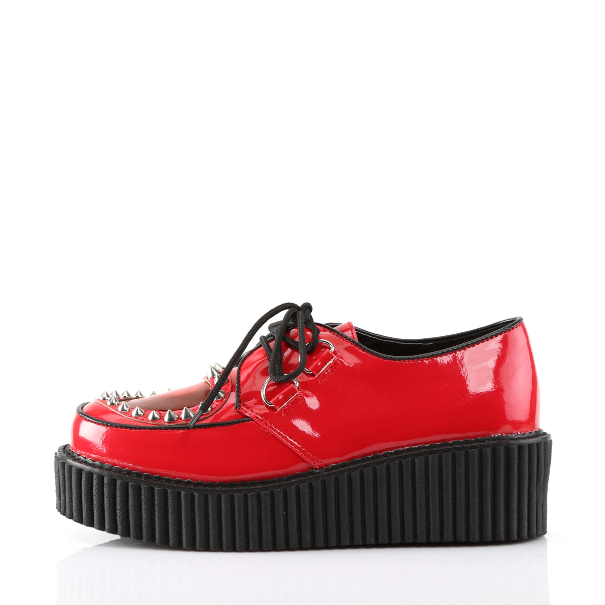 Women's Demonia Creeper-108 Creepers Shoes Red Patent | ZTB869512