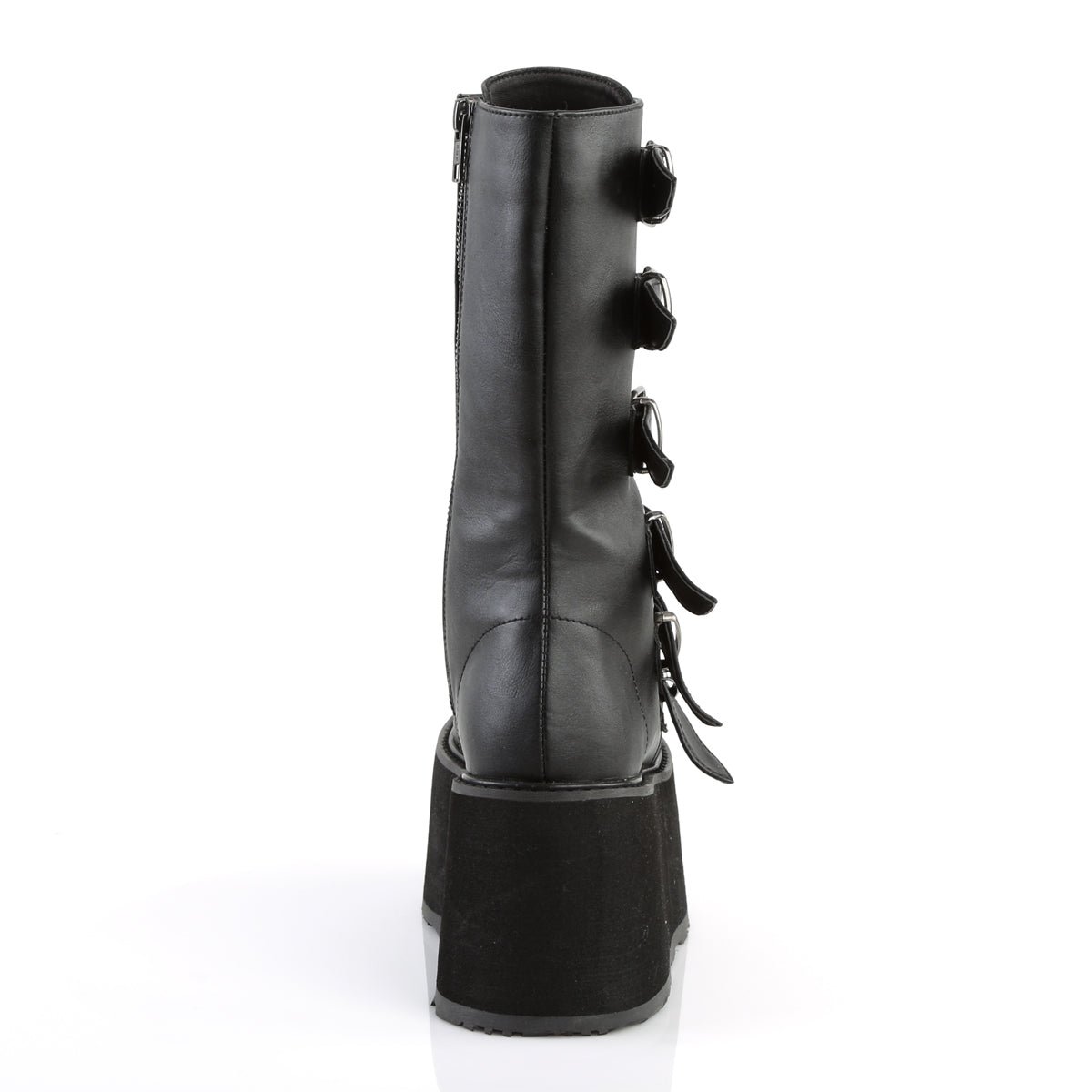 Women's Demonia Damned-225 Knee-high Boots Black Vegan Leather | CSD745820