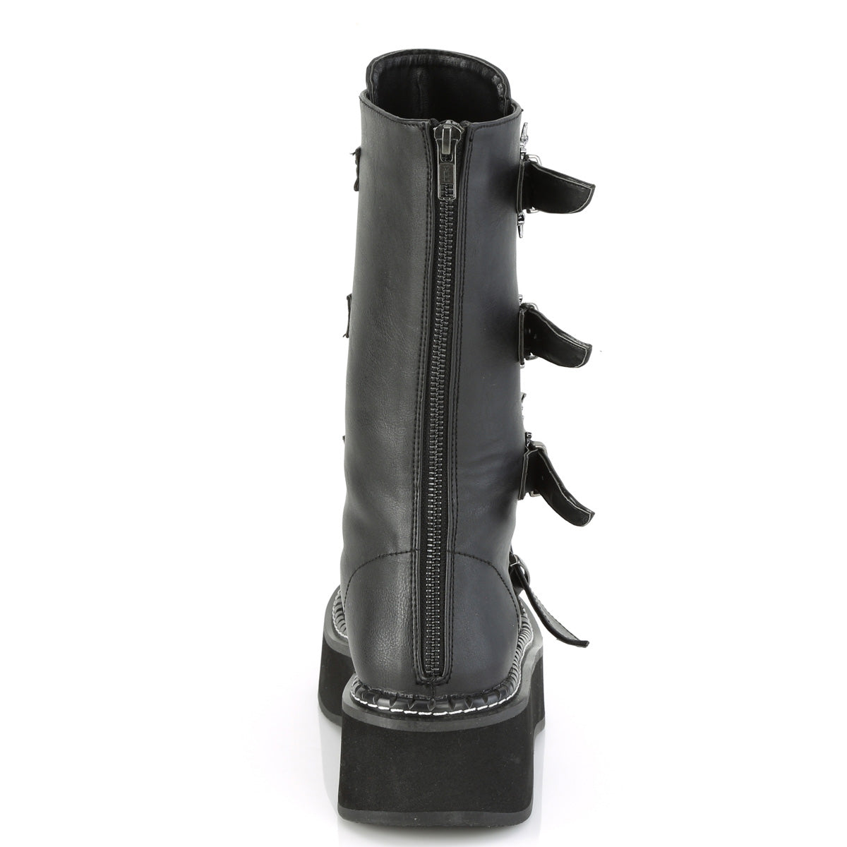 Women's Demonia Emily-322 Knee-high Boots Black Vegan Leather | JKI540376