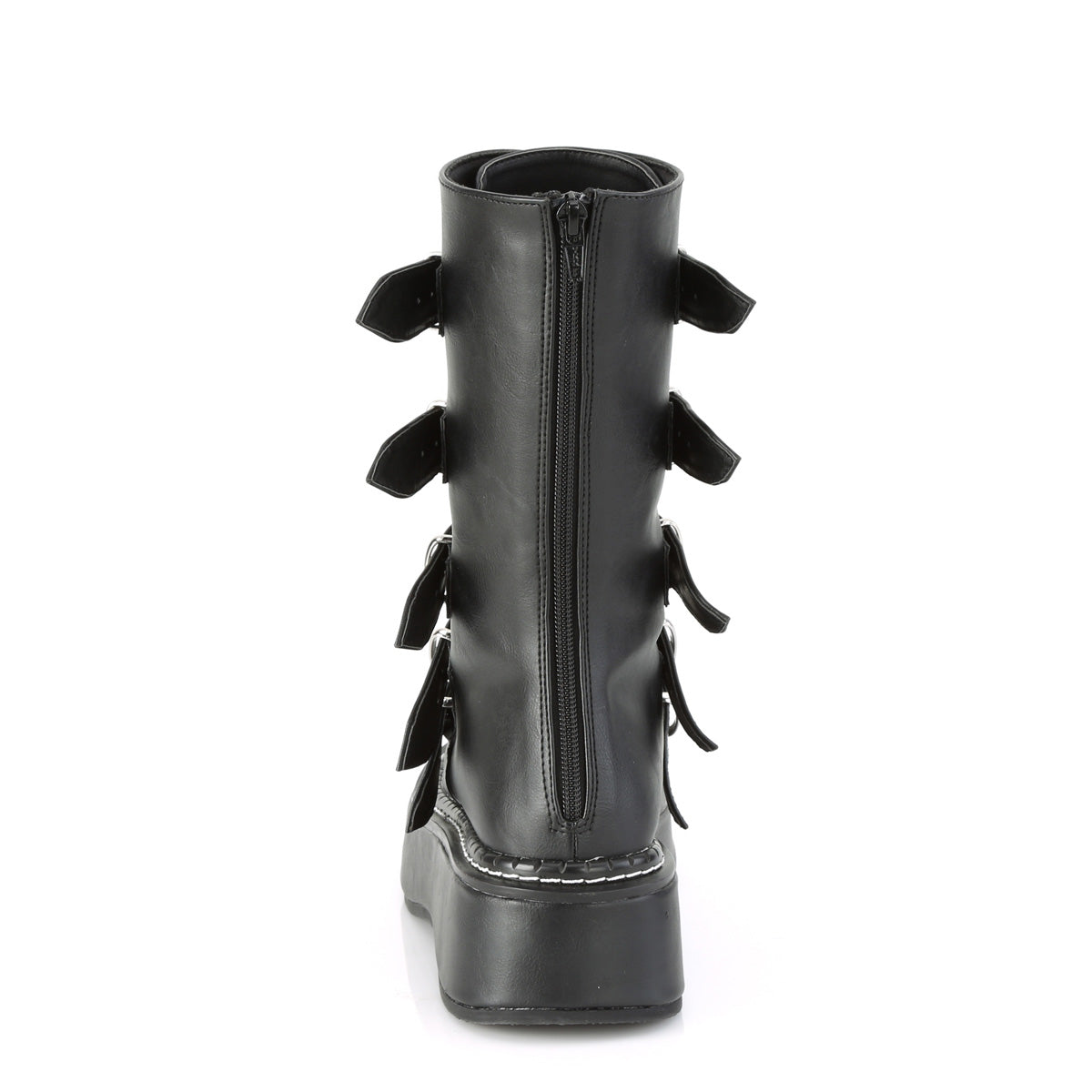 Women's Demonia Emily-330 Knee-high Boots Black Vegan Leather | EZW563021