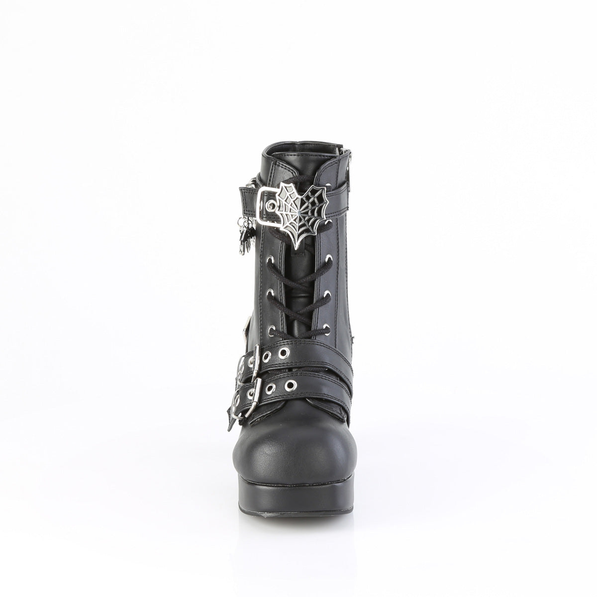 Women's Demonia Gothika-66 Knee-high Boots Black Vegan Leather | FGS623981