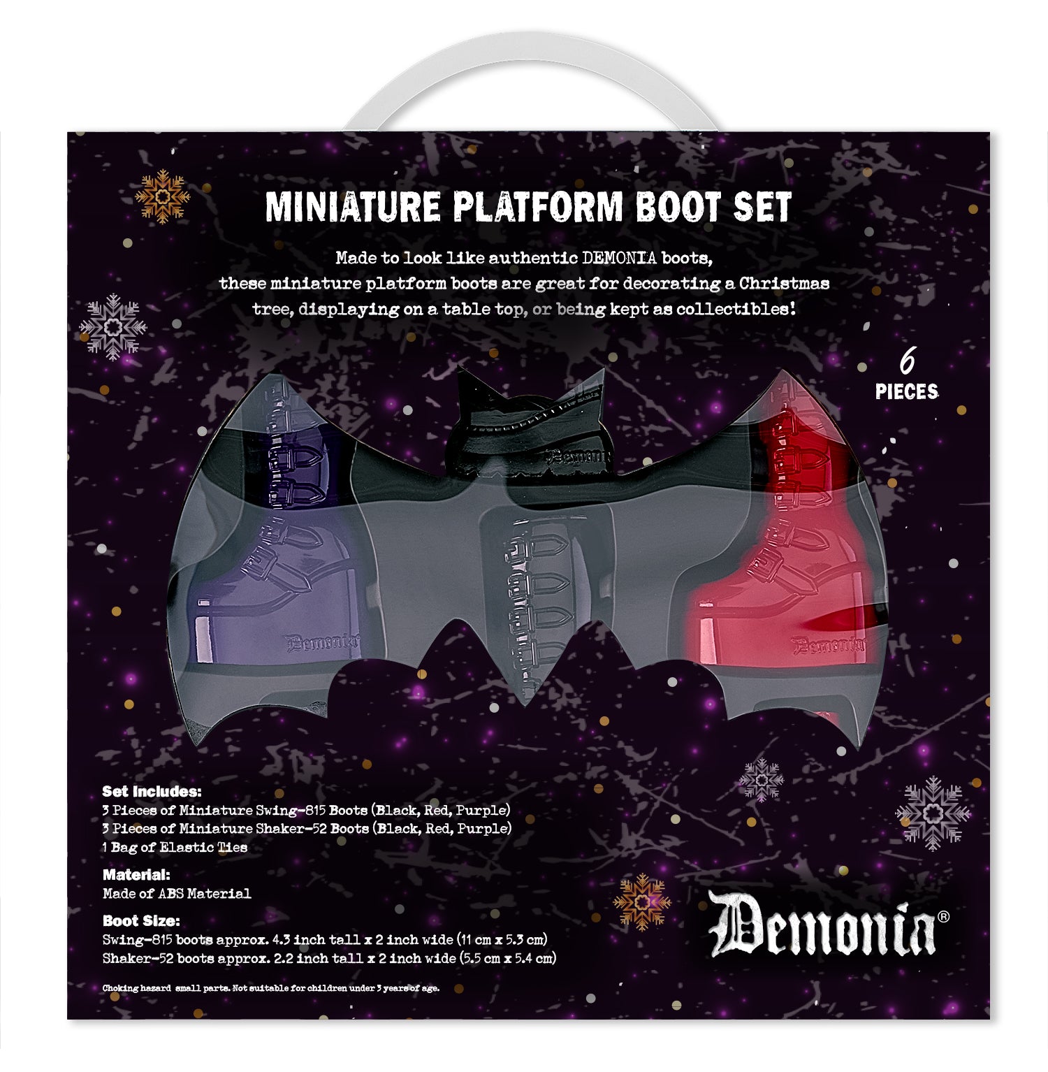 Women\'s Demonia Miniature Boots Ornament Set Miniature Boots Ornament Set | DWE185430