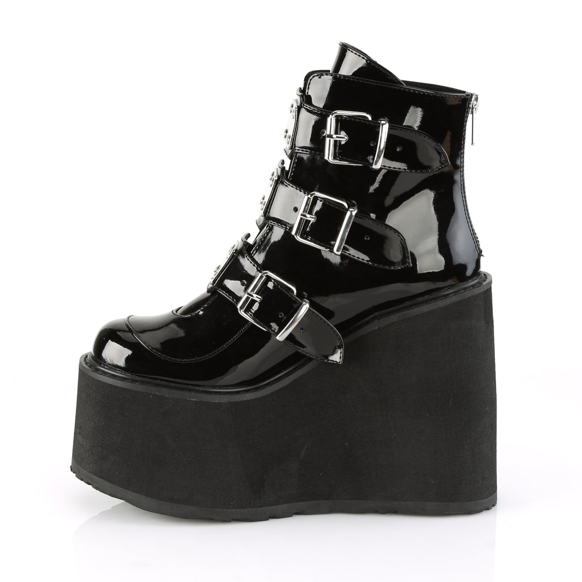 Women's Demonia Swing-105 Platform Boots Black | SJW321408