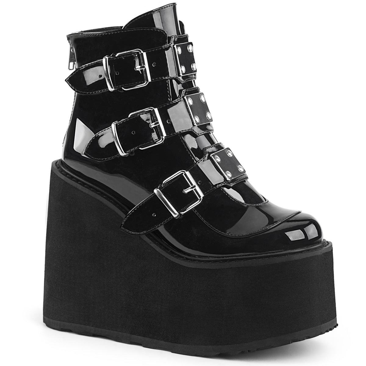 Women\'s Demonia Swing-105 Platform Boots Black | SJW321408