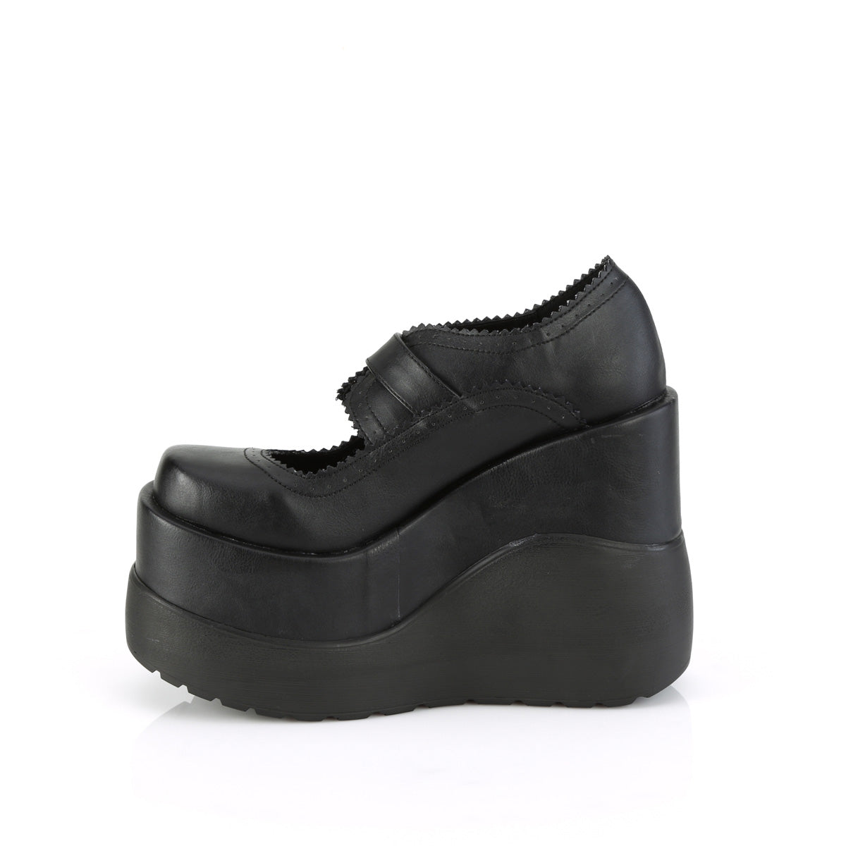 Women's Demonia Void-38 Platform Shoes Black Vegan Leather | HCN062815