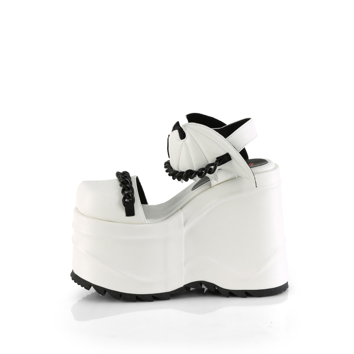 Women's Demonia Wave-20 Sandals White Vegan Leather | JUZ197024