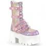 Baby Pink-Lavender Holographic Patent